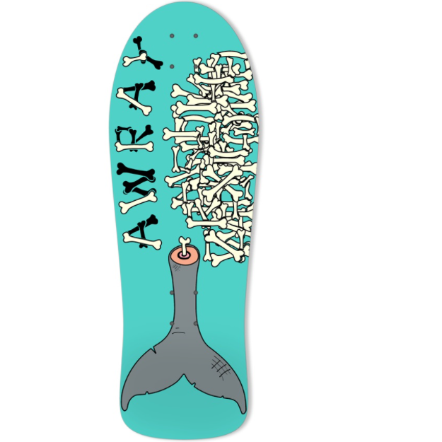 Whale Tail Old School Board