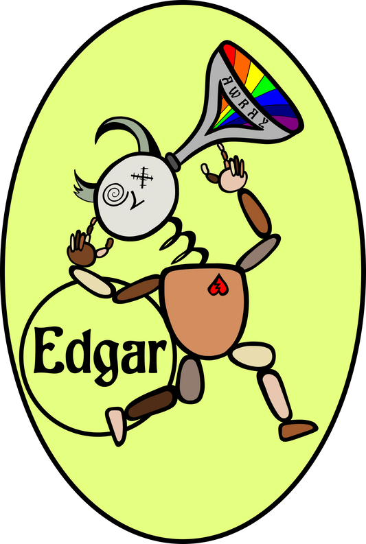 Edgar Sticker