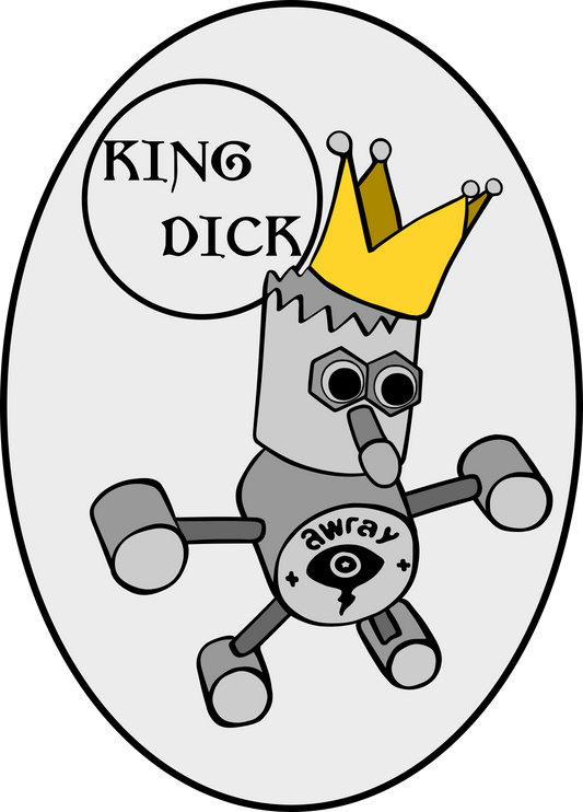 King Dick Sticker
